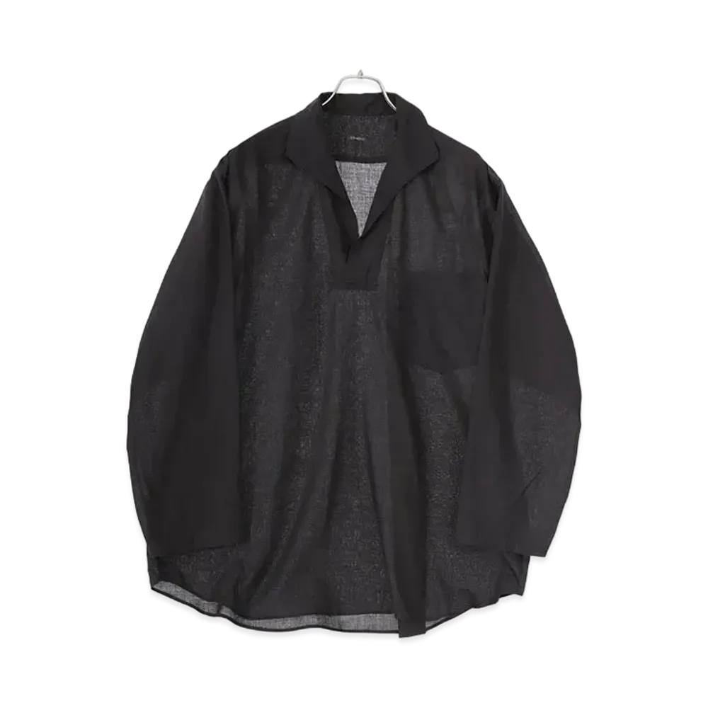 COMOLI KHADI Cotton Pajama "Black"