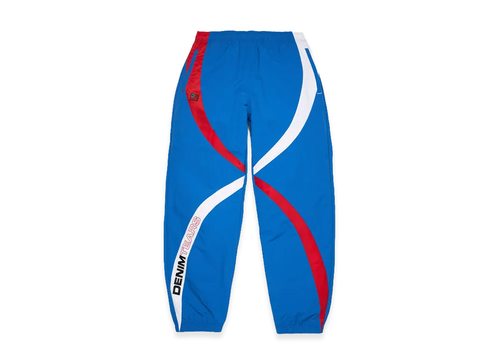 DENIM TEARS Cuba Stripe Track Pant "Blue"