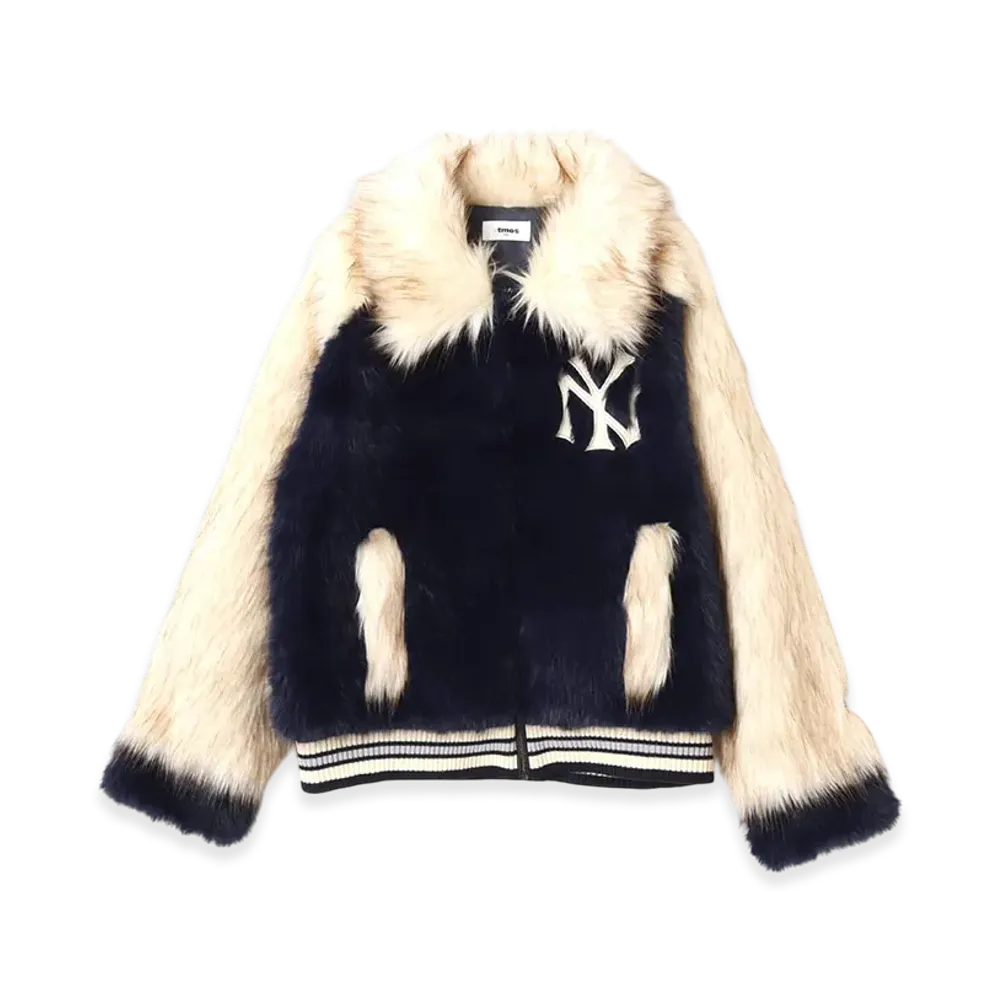 atmos x MLB Faux Far Blouson "Navy"