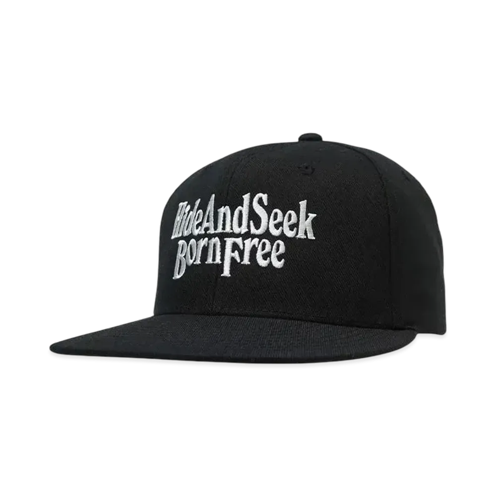 Hide and Seek Born Free Baseball Cap "BLACK"