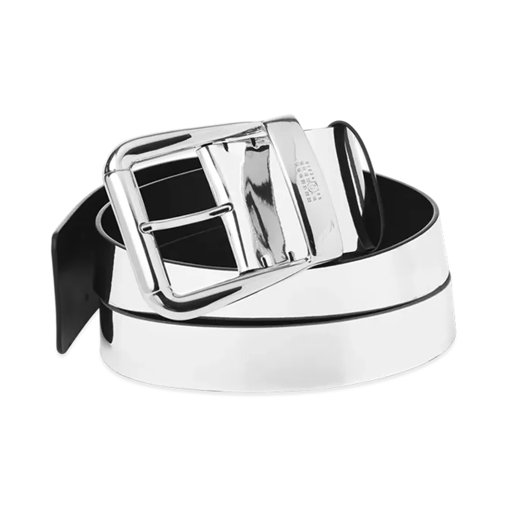 MM6 Maison Margiela Belt 7.5cm "Silver"