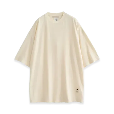 YOKE Brewed Protein Half Blend Cotton Yoke T-Shirt "White"