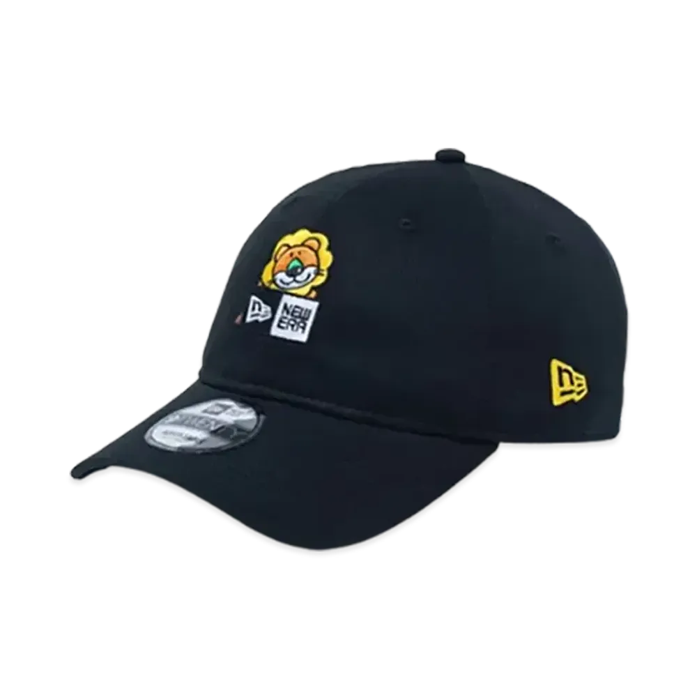 NEW ERA x Tabekko Animals 9Twenty Lion Box Logo "Black"