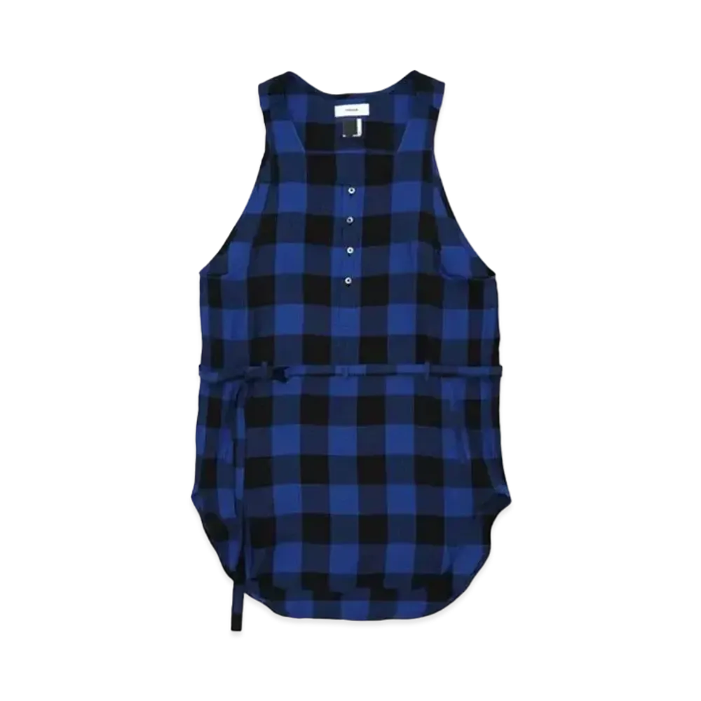 FACETASM Buffalo Check Dress "Blue Check"