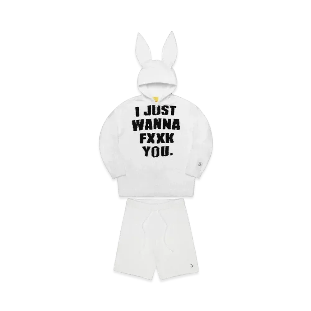 FR2 Rabbit Pajamas Setup Men "White"
