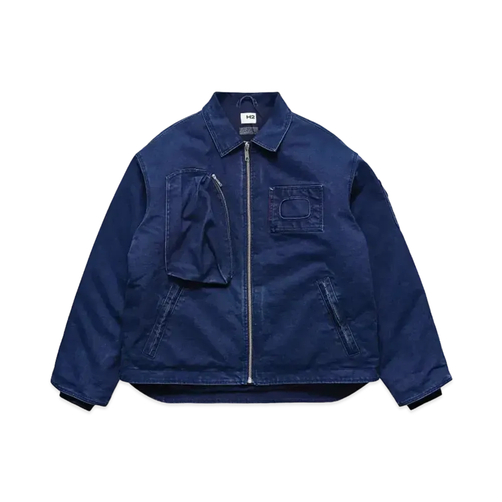 HERON PRESTON x H&M H2 Canvas Jacket "Dark Denim Blue"