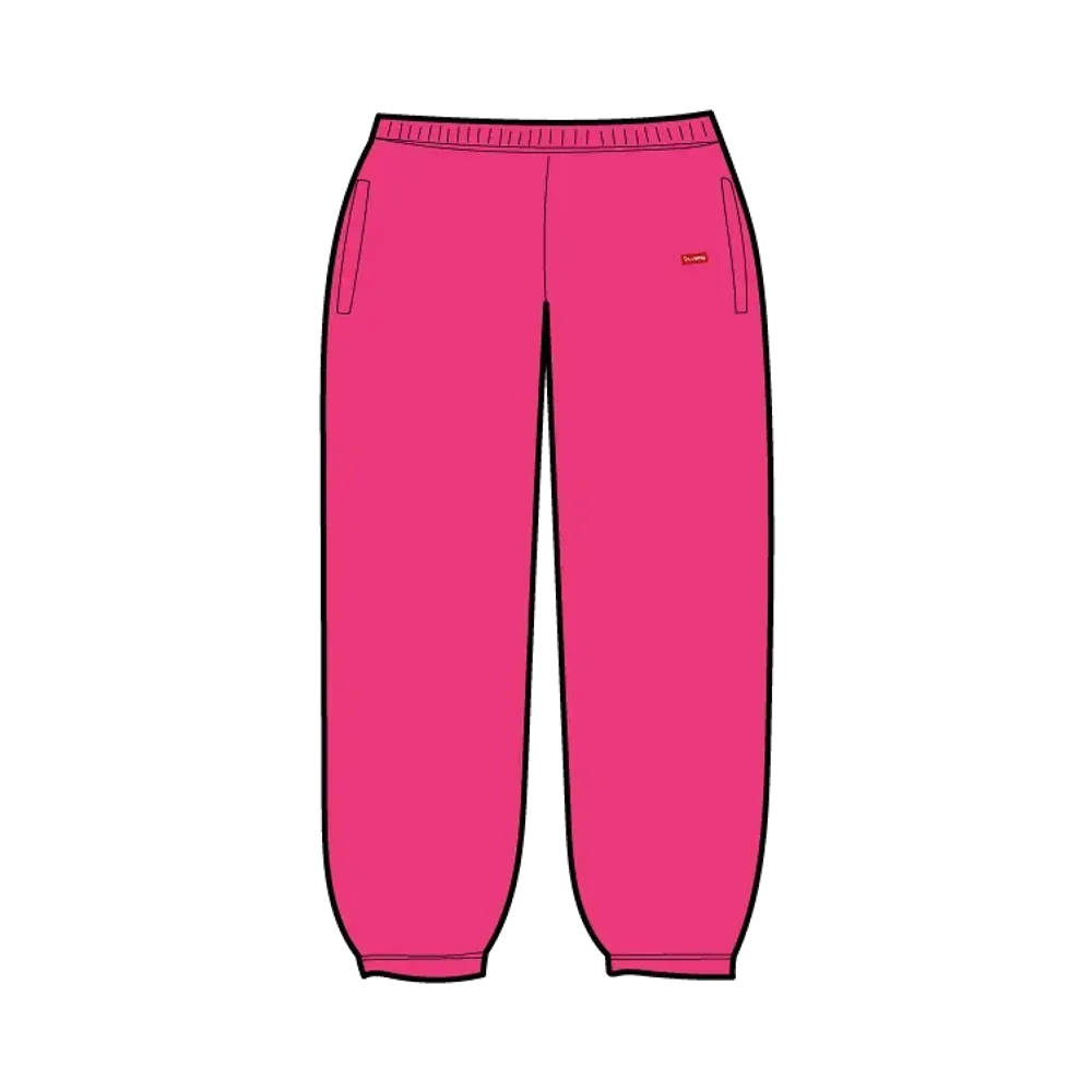 Supreme Small Box Sweatpant (25FW) "Plum"