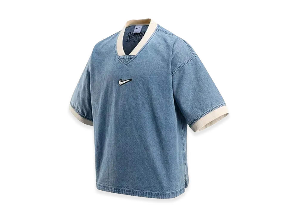 Nike Denim Short Sleeve Basketball T-Shirt "Blue"