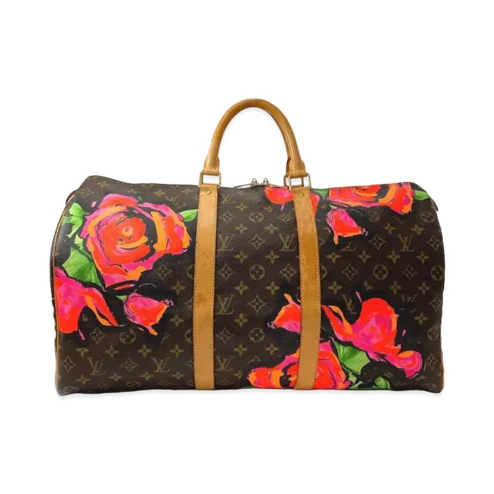 Louis Vuitton Keepall 50 Monogram Rose