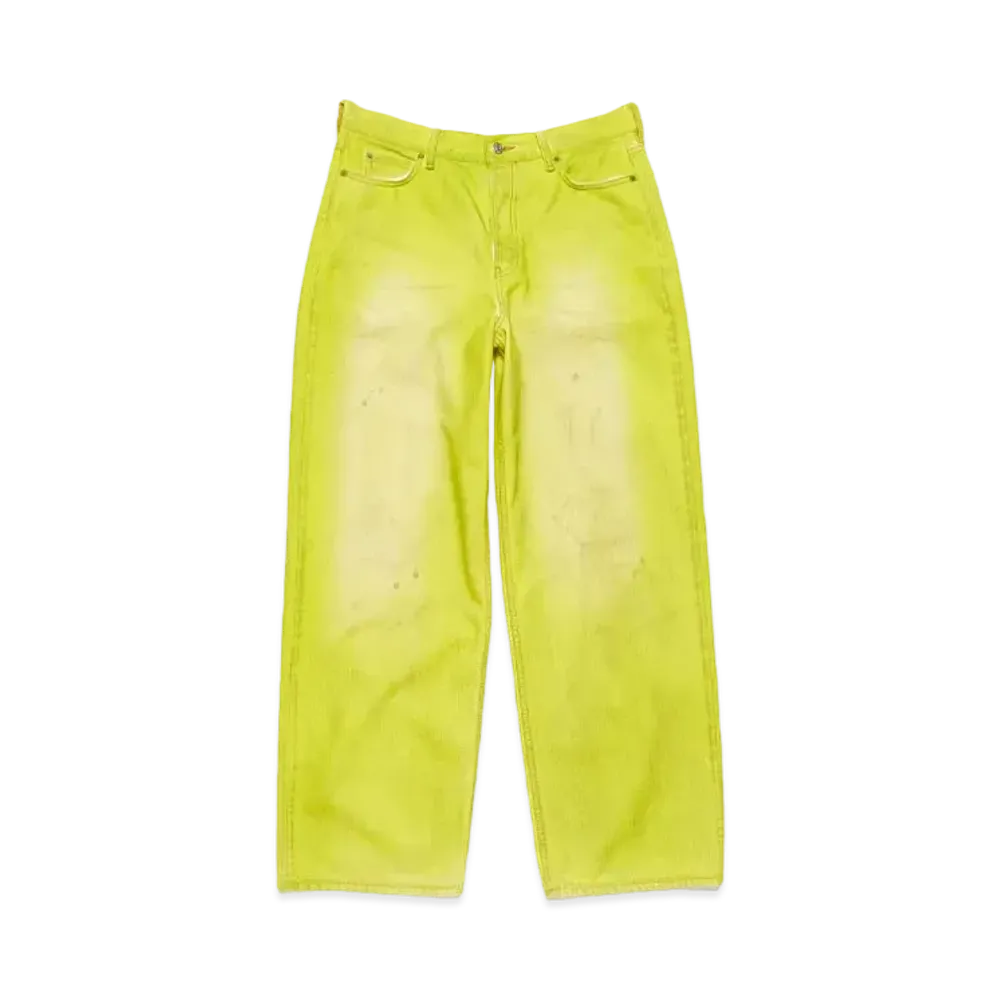Acne Studios Loose Fit Jeans - 1981F "Neon Yellow"
