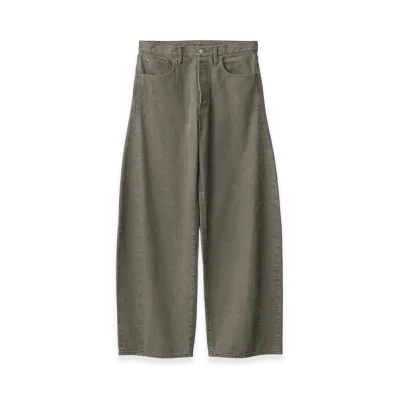 ssstein Deformation Wide Color Denim Pants "Khaki"