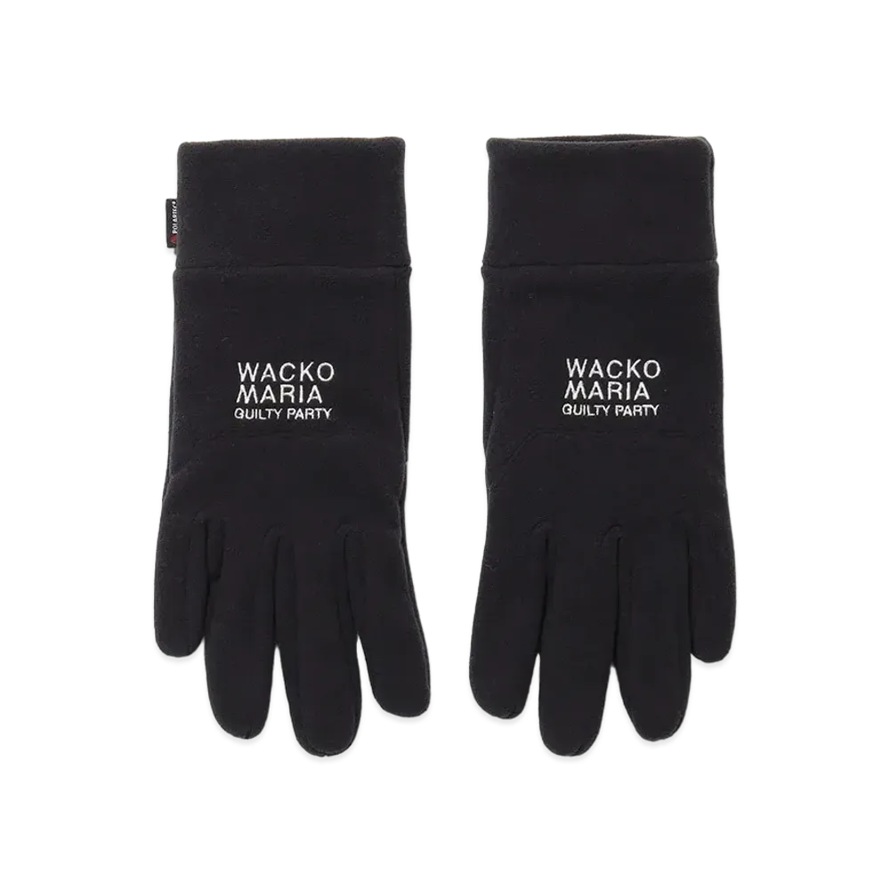 WACKO MARIA Fleece Gloves "Black"