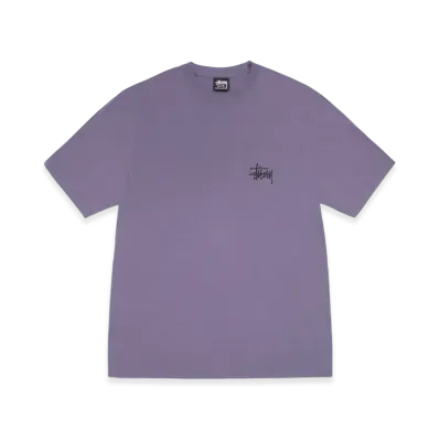 Stussy Basic Tee Pigment Dyed "Grape"