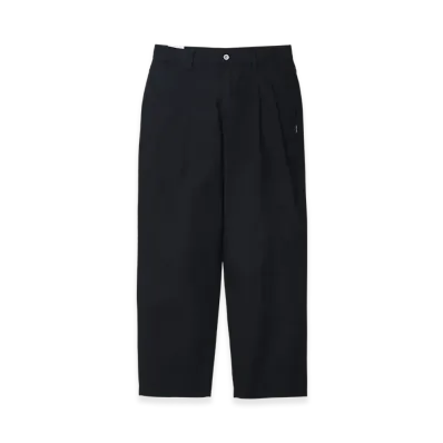 NEIGHBORHOOD Baggy Silhouette Two Tuck Pants "Black"