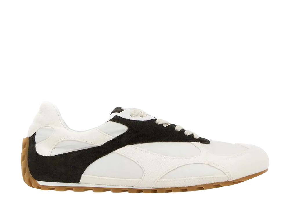 Bottega Veneta Women's Two-Tone Suede and Fabric Orbit Sneakers "Multicoloured"