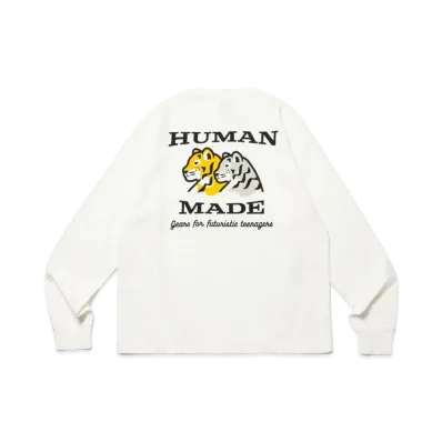 HUMAN MADE Graphic L/S T-Shirt #1 "White"