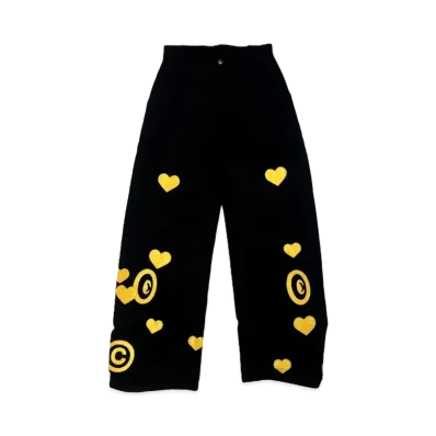 COIN PARKING DELIVERY CPD LOVE Patch Pants #5 "Black"