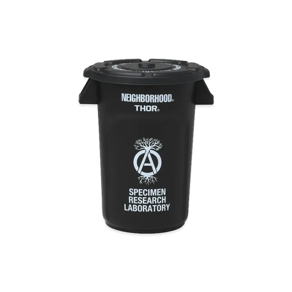 NEIGHBORHOOD SRL x THOR . Round Container Mini "Black"