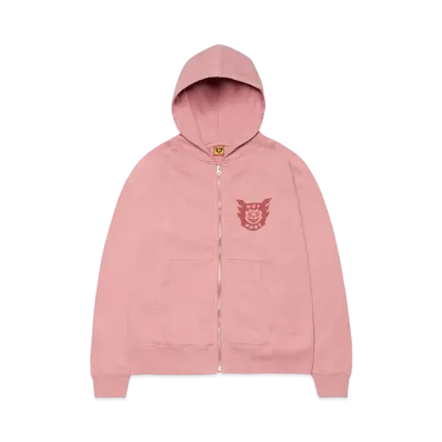 HUMAN MADE UZI MADE ZIP HOODIE "Pink"