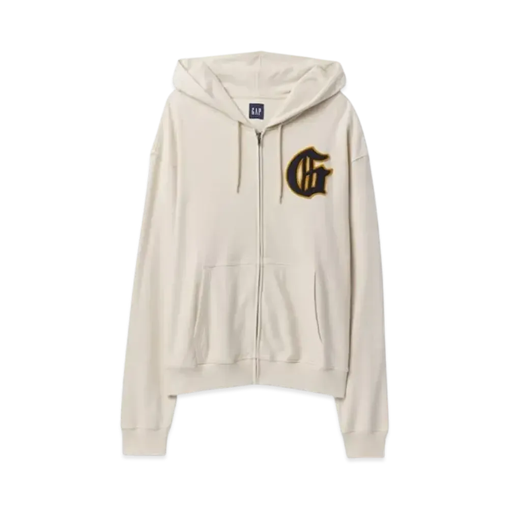 GAP Vintage Soft Gap Logo Zip Up Parka "Chino"