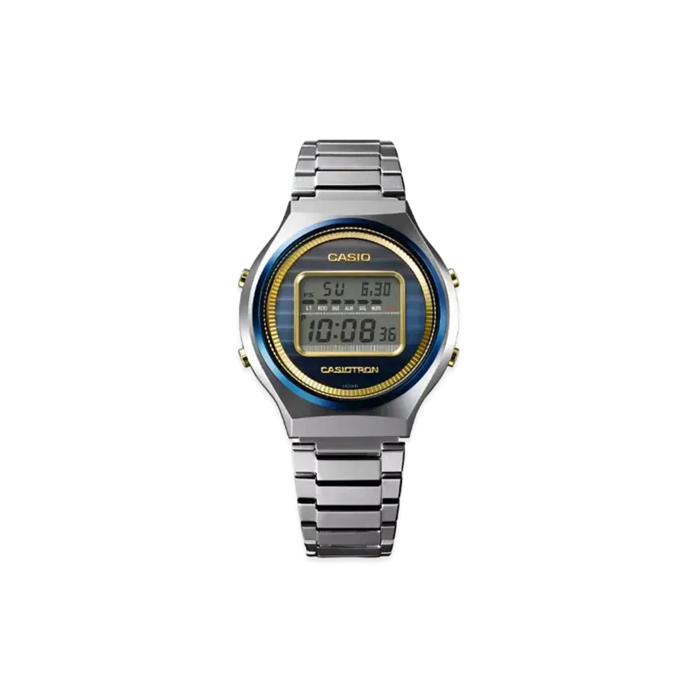 Casio Casiotron Casio Watch 50th Anniversary Model "Blue/Gold" TRN-50SS-2AJR