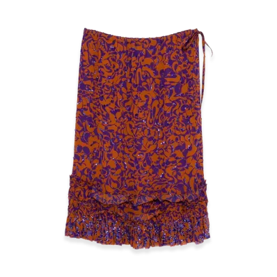 DRIES VAN NOTEN Women's Skirt "Orange"