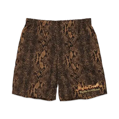 WACKO MARIA MIGHTY CROWN / HAWAIIAN SHORTS "Brown"
