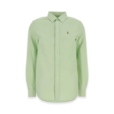 Polo Ralph Lauren Women's Oxford Shirt "Light Green"