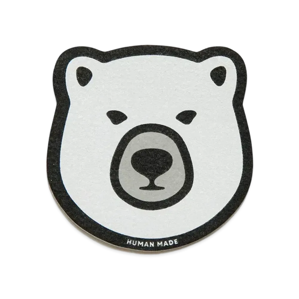 HUMAN MADE FELT COASTER "White"