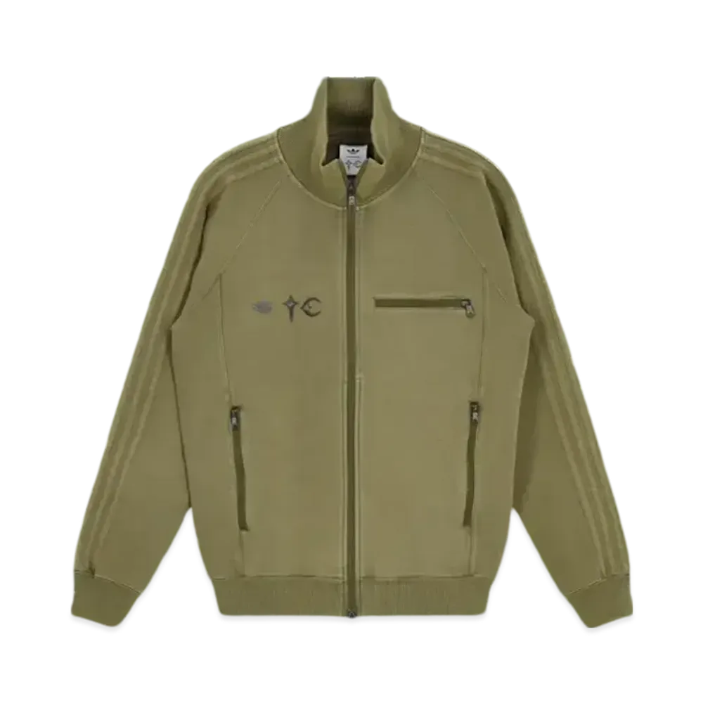 THUG CLUB x adidas BB TT Track Top "Focus Olive"