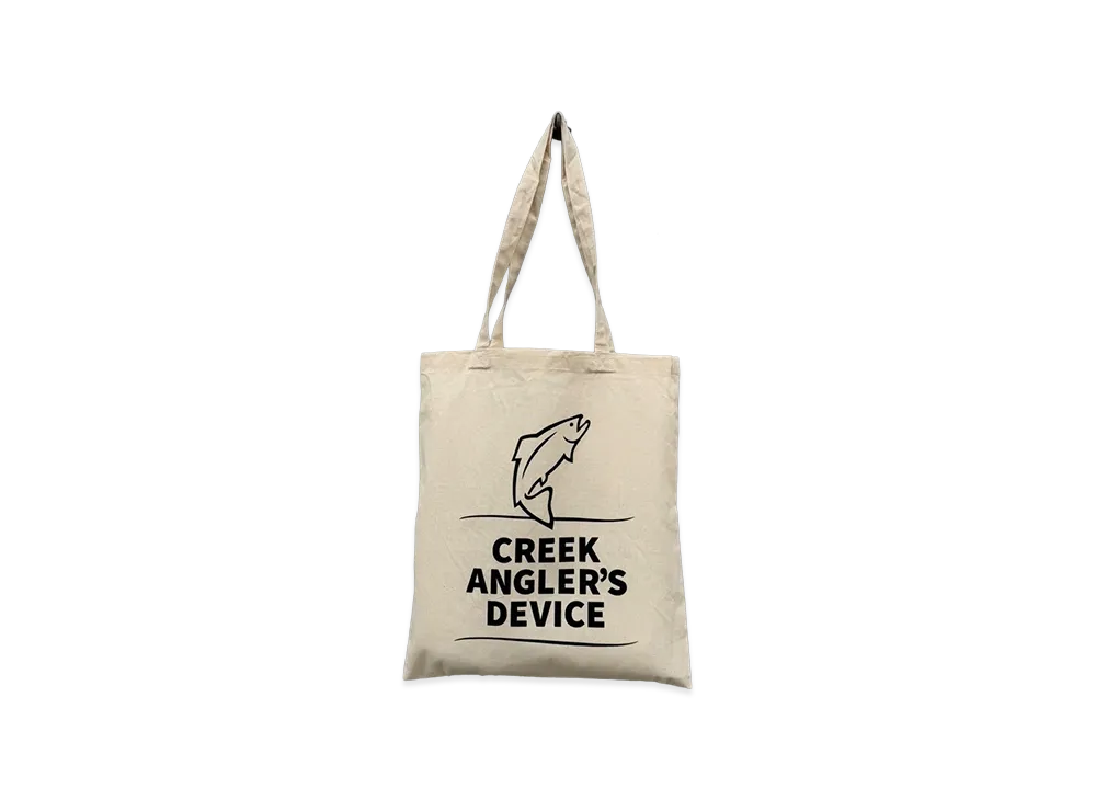 Creek Angler's Device Tote Bag "Beige"