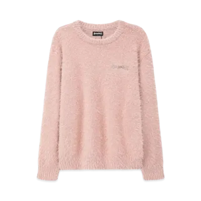 SUPPLIER Cross Shaggy Knit "Pink"