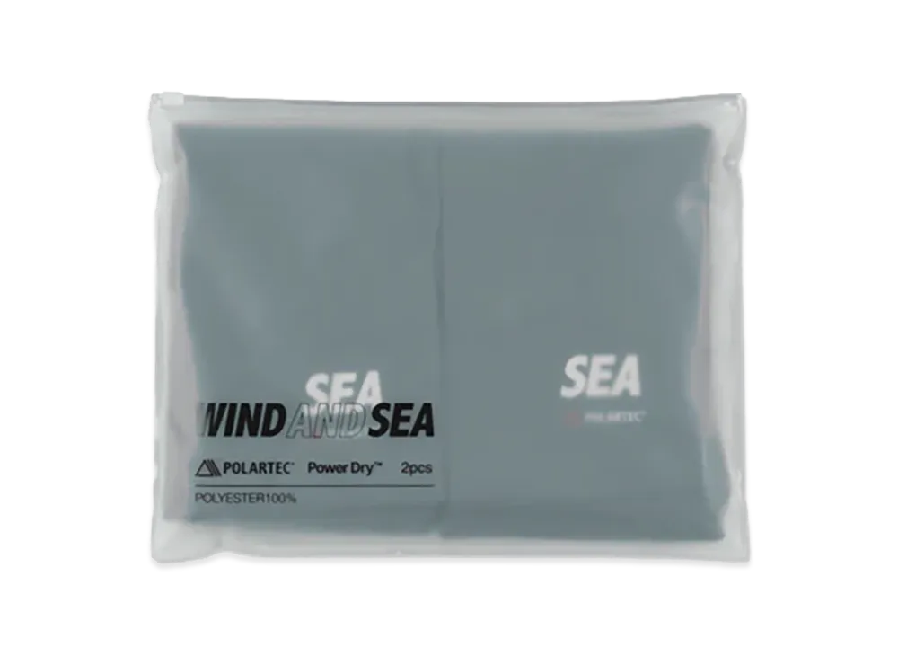 WIND AND SEA Polartec Power Dry 2P S/S Tee "Dark Sax"