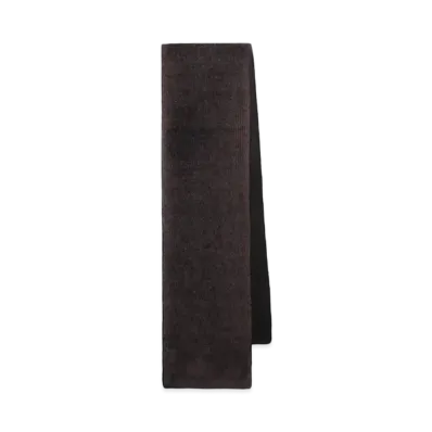 Paul Smith Acid Wash Knit Scarf "ChocolateBrown"