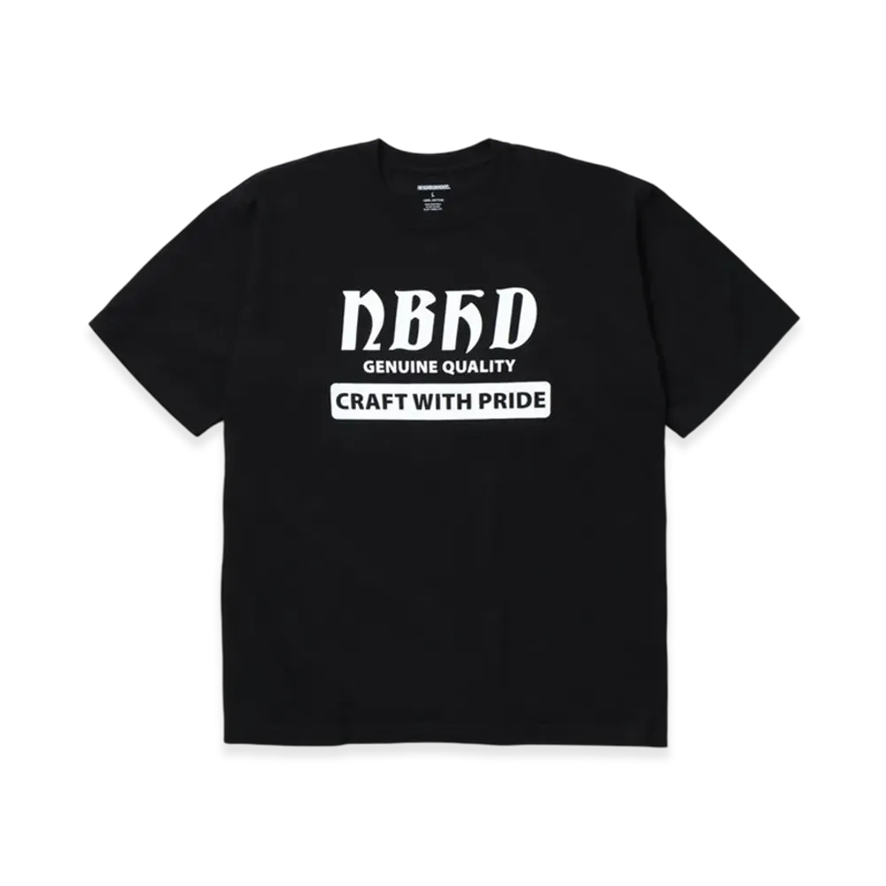 NEIGHBORHOOD NH. Tee SS-4 "Black"