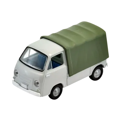 TOMYTEC "TOMICA LIMITED VINTAGE" 1/64 LV-77c Subaru Sambar (Gray)
