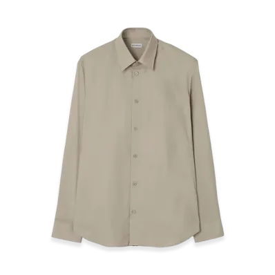 Burberry Cotton Shirt "Field Green"