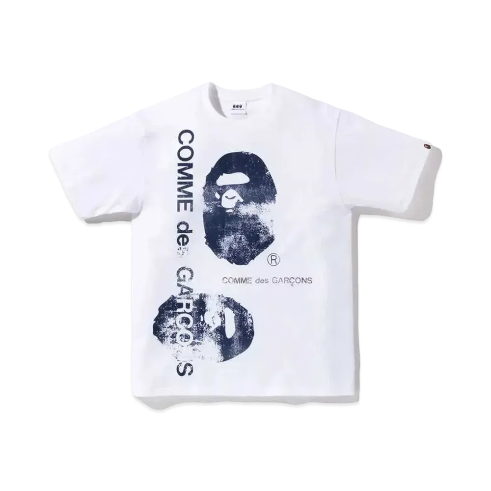 A BATHING APE CDG OSAKA TEE #1 "White"