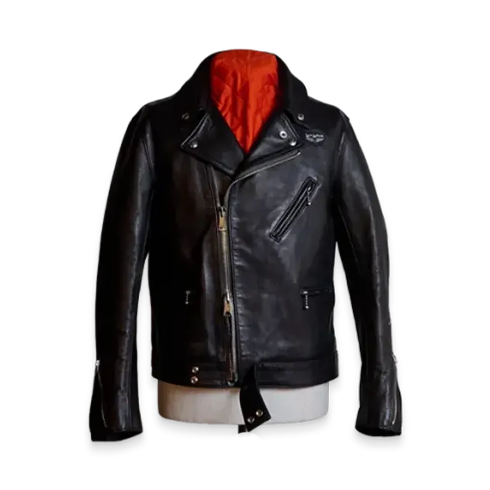 PORTER x Lewis Leathers Cyclone Leather Jacket "Black"