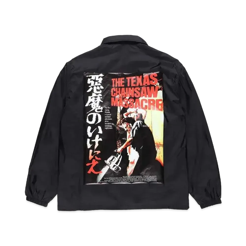 WACKO MARIA THE TEXAS CHAINSAW MASSACRE / COACH JACKET #3 "Black"