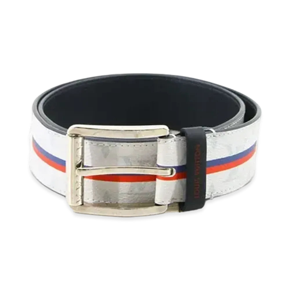 Louis Vuitton Ceinture Stamp "Blanc"