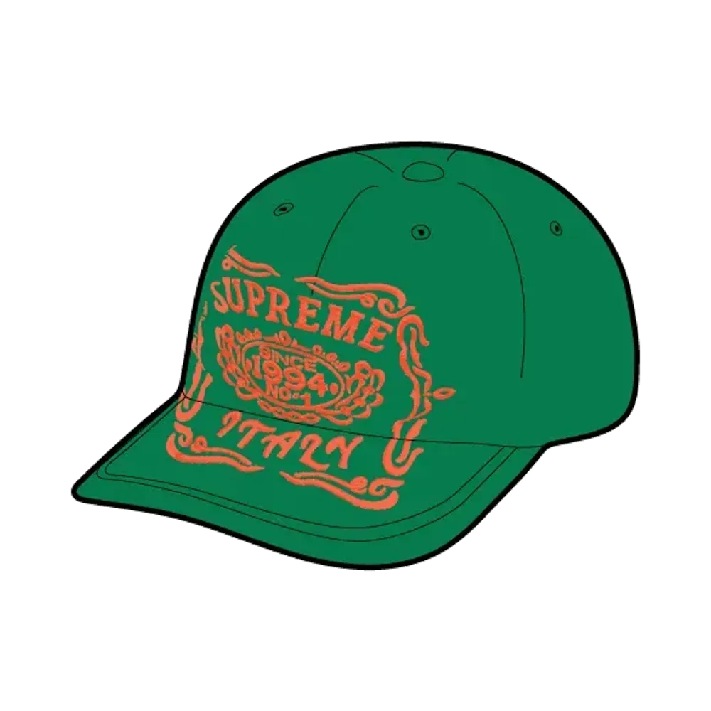 Supreme Italy 6-Panel "Green"