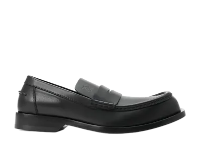 LOEWE Bobine Loafer in Shiny Calfskin "Black"