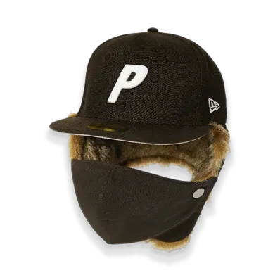 PALACE New Era Mask Dogear 59Fifty "Brown"