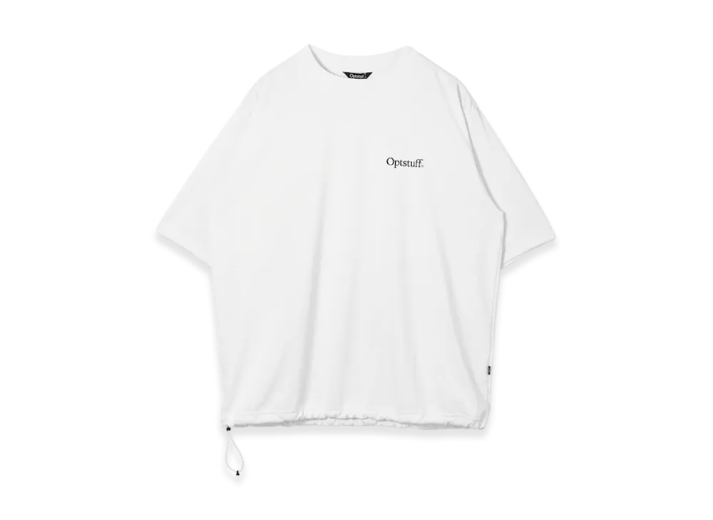 Optstuff オプトDrawstring-T-shirt l ennoy Optstuff Drawstring Tech T-Shirt 