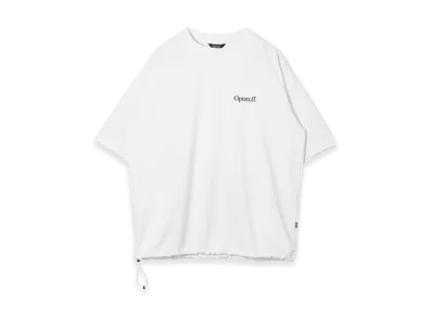 Optstuff Drawstring Tech T-Shirt "White"