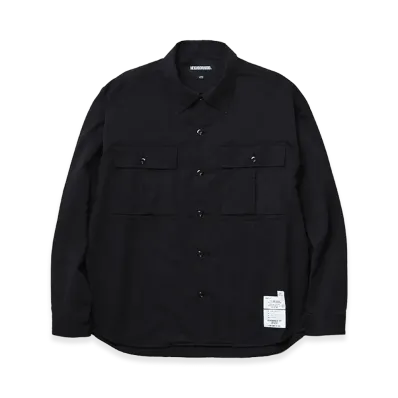 NEIGHBORHOOD Utility Shirt LS "Black"
