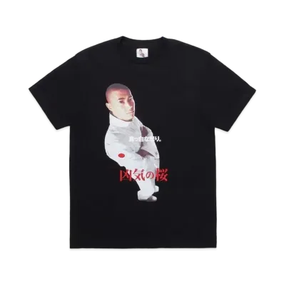 WACKO MARIA KYOKI NO SAKURA / CREW NACK T-SHIRT "Black"