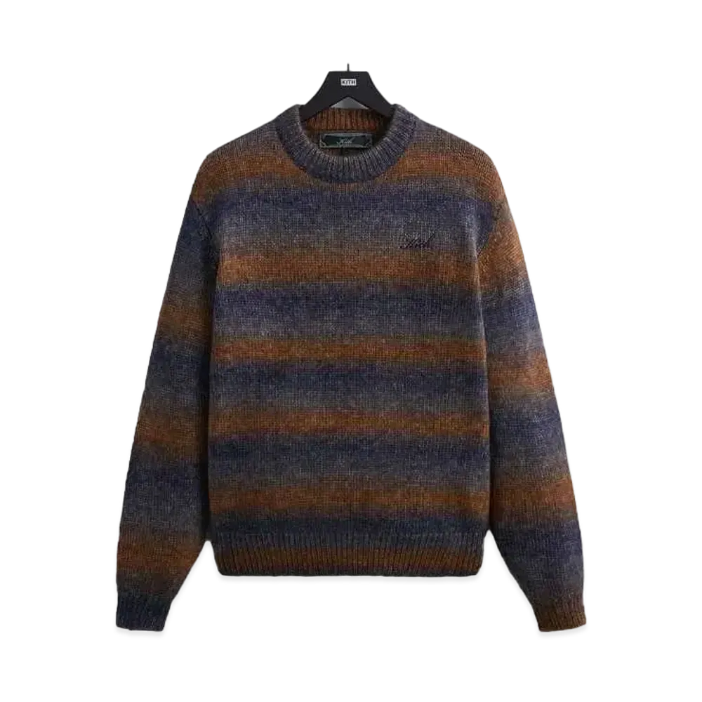 Kith Space Dye Meyer Knit Crewneck "Nocturnal"