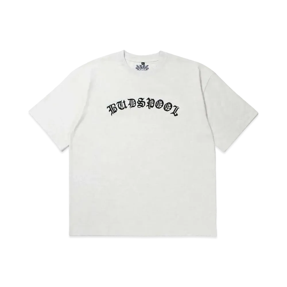 APHRODITEGANG Budspool ARC Logo Embroidery S/S Tee "Light Gray"